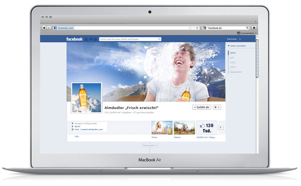 Almdudler Digital, TV, Print